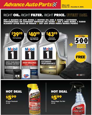 thumbnail - Advance Auto Parts Muscle Shoals weekly ads