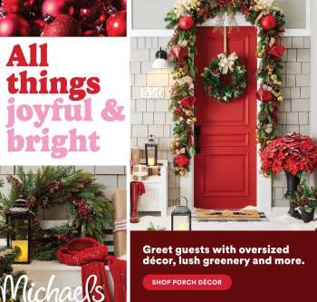 thumbnail - Michaels Ad - Holiday Look Book