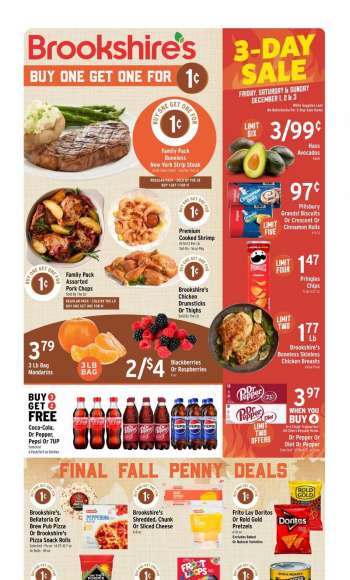 thumbnail - Brookshires Sweetwater weekly ads