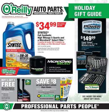 thumbnail - O'Reilly Auto Parts Mishawaka weekly ads