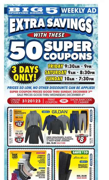 thumbnail - Big 5 Apache Junction weekly ads