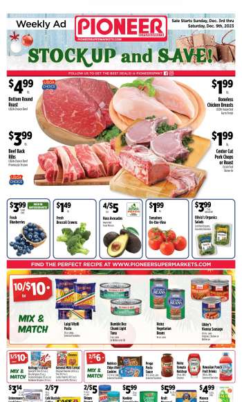 thumbnail - Pioneer Supermarkets Corona weekly ads