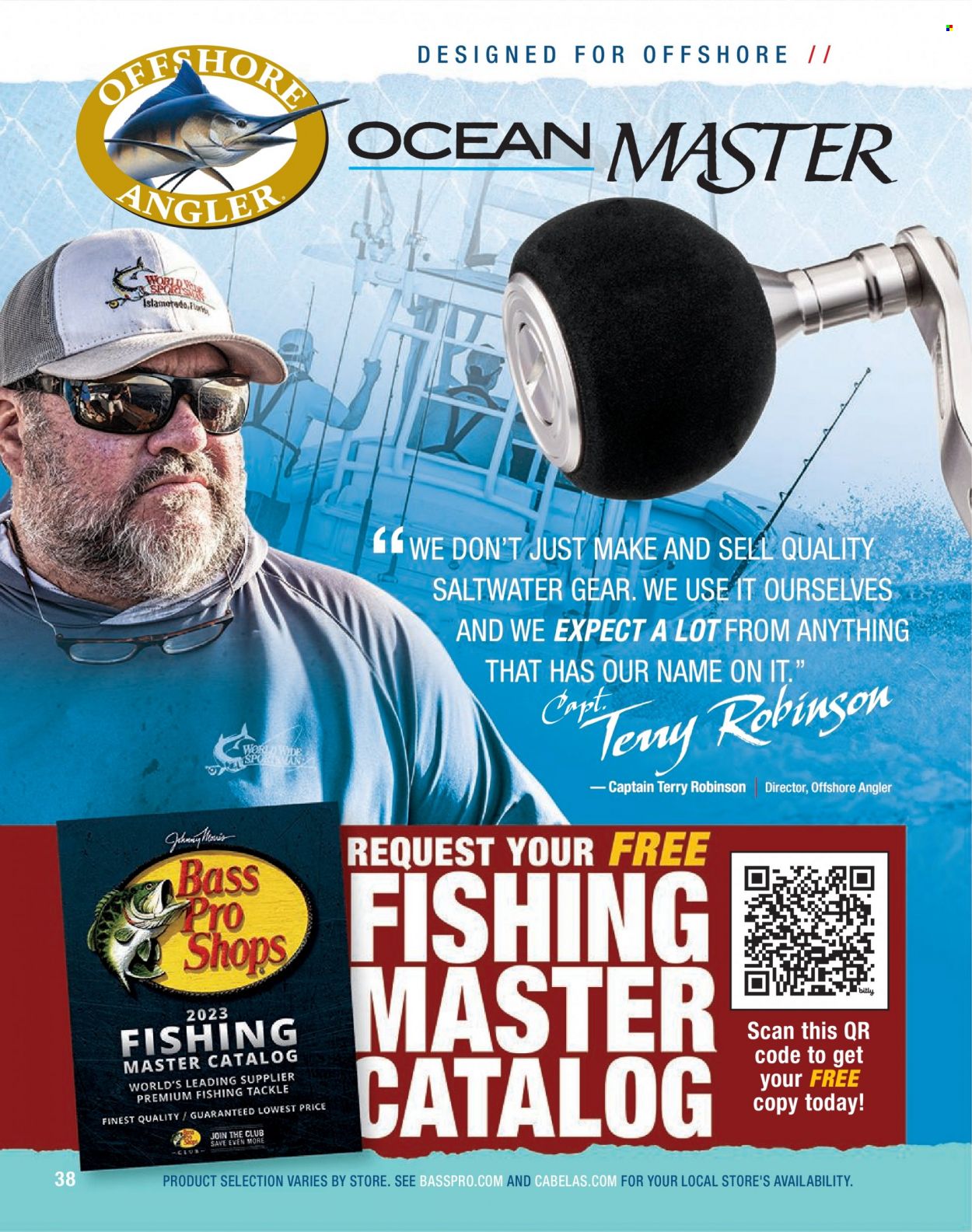 thumbnail - Bass Pro Shops Flyer - Sales products - Bass Pro. Page 38.