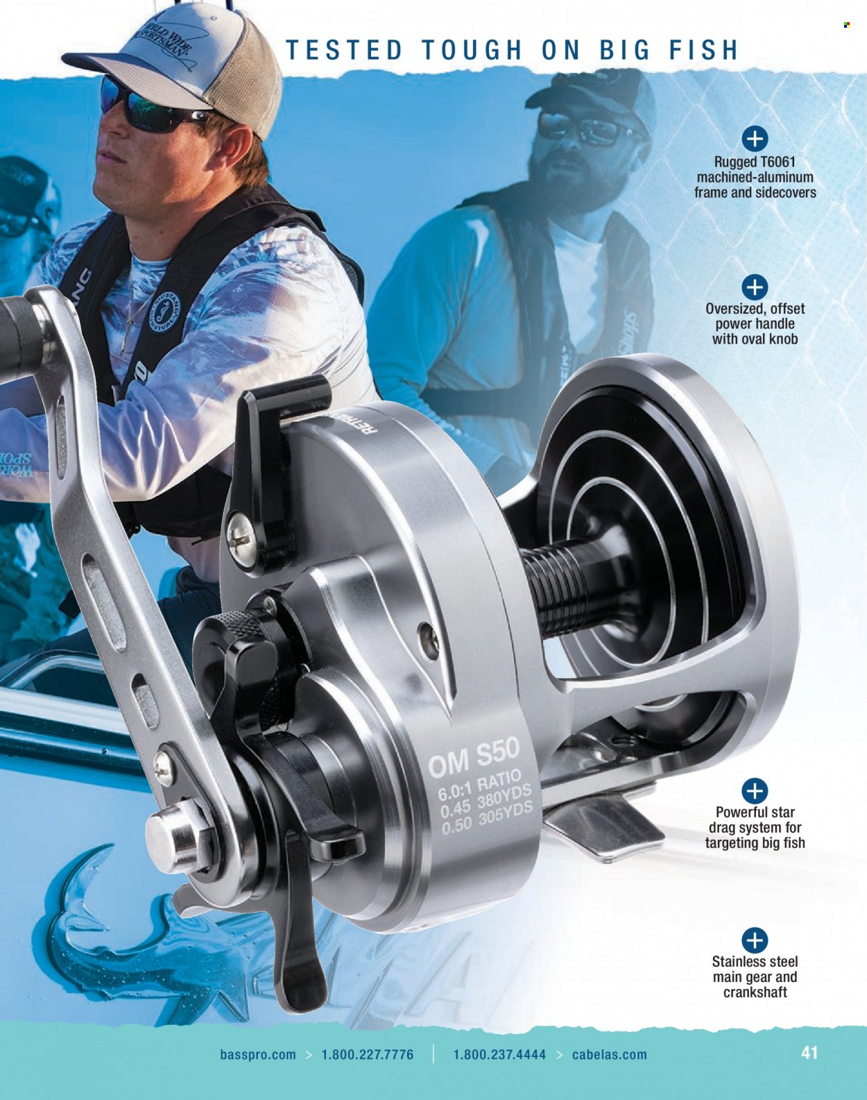 thumbnail - Cabela's Flyer - Sales products - fish. Page 41.