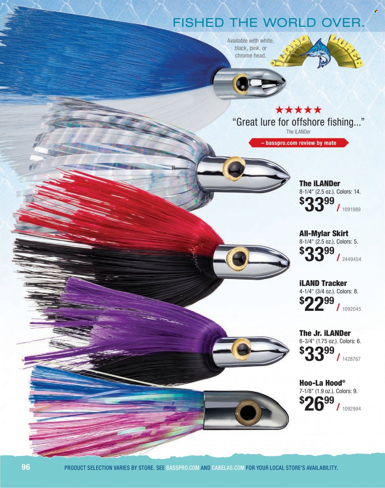 thumbnail - Cabela's Flyer - Sales products - skirt. Page 96.