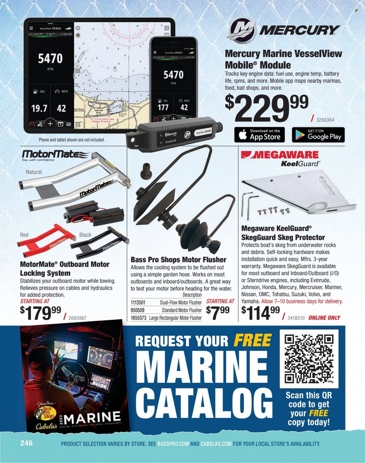 thumbnail - Cabela's Flyer - Sales products - Bass Pro. Page 246.