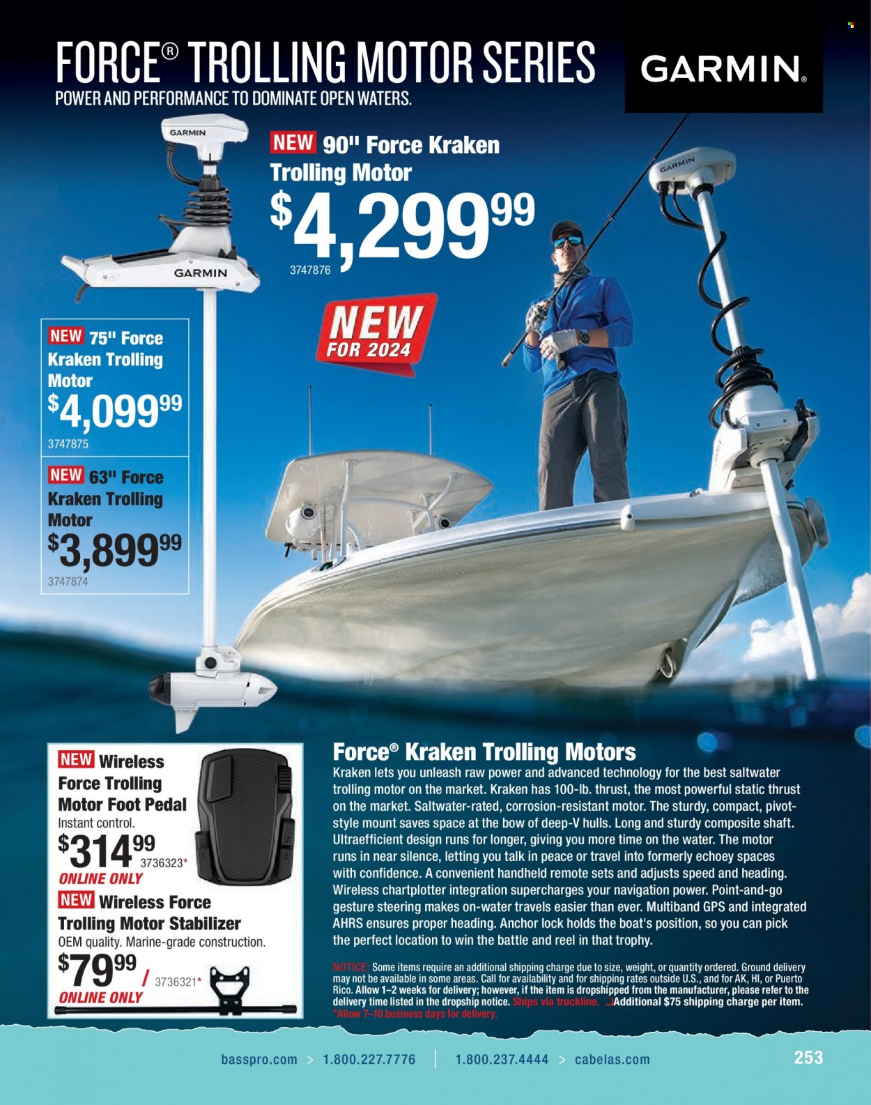 thumbnail - Cabela's Flyer - Sales products - reel. Page 253.