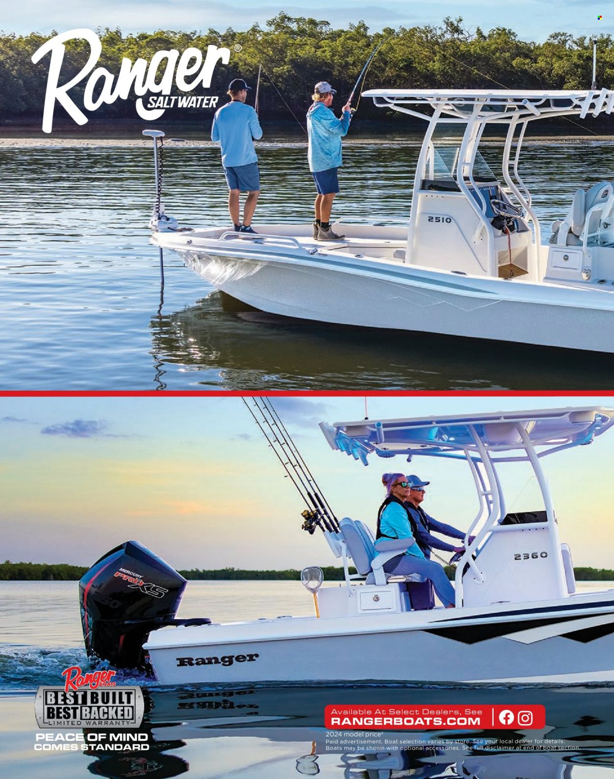 thumbnail - Cabela's Flyer - Sales products - boat. Page 284.