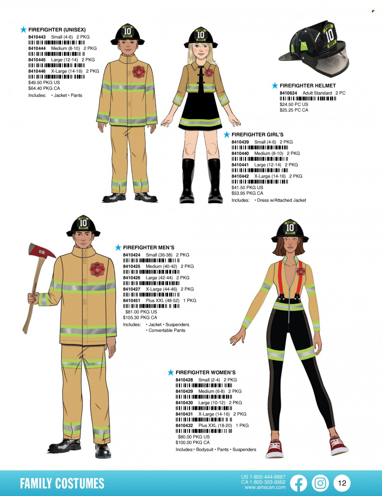 thumbnail - Amscan Flyer - Sales products - costume. Page 15.
