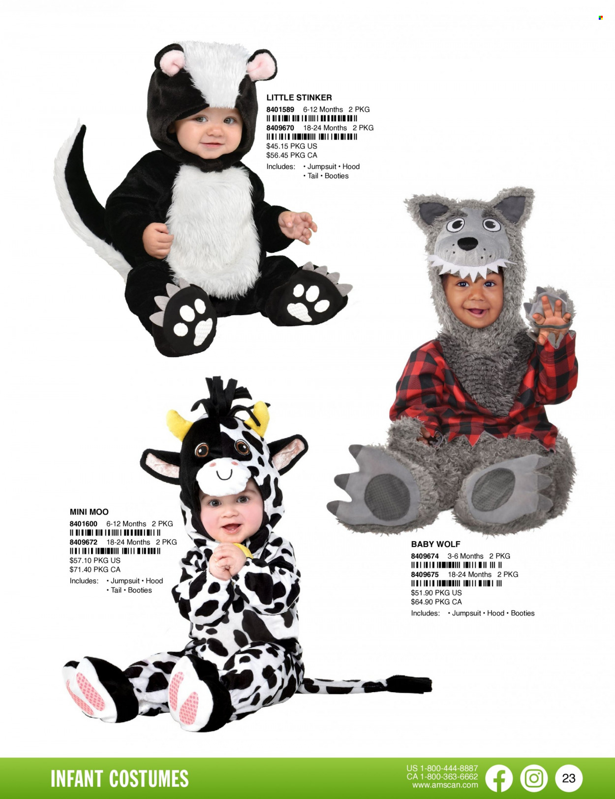 thumbnail - Amscan Flyer - Sales products - costume. Page 26.
