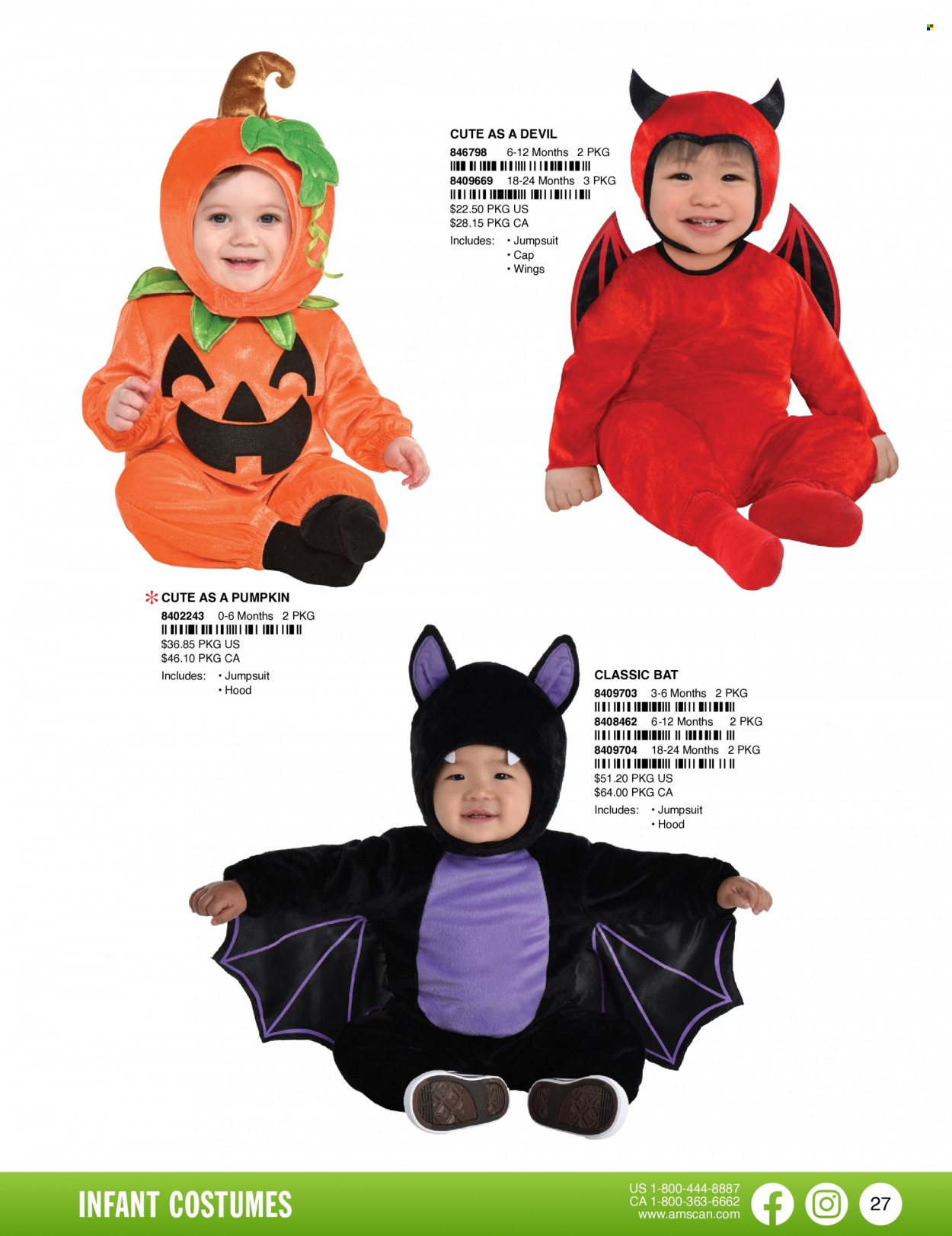 thumbnail - Amscan Flyer - Sales products - costume. Page 30.