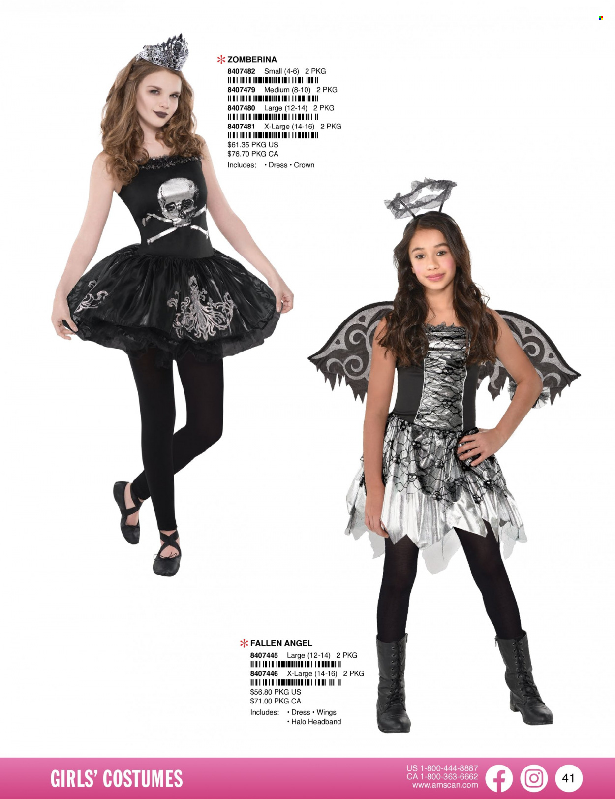 thumbnail - Amscan Flyer - Sales products - costume. Page 44.