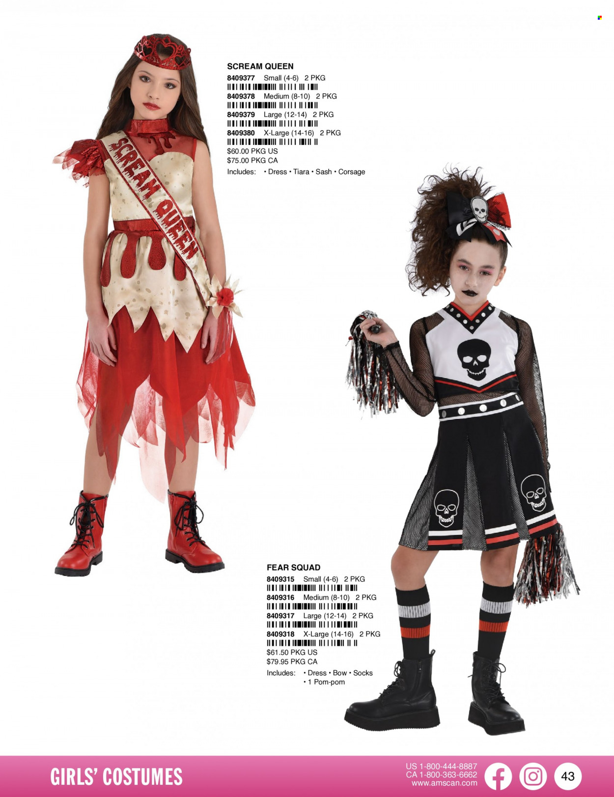 thumbnail - Amscan Flyer - Sales products - costume. Page 46.