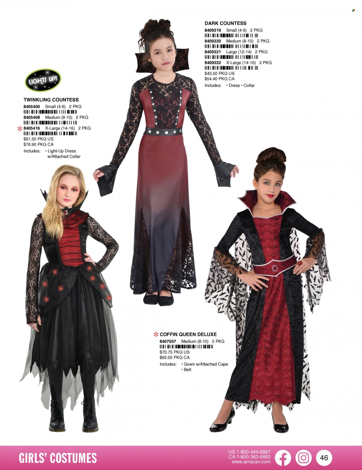 thumbnail - Amscan Flyer - Sales products - costume. Page 49.