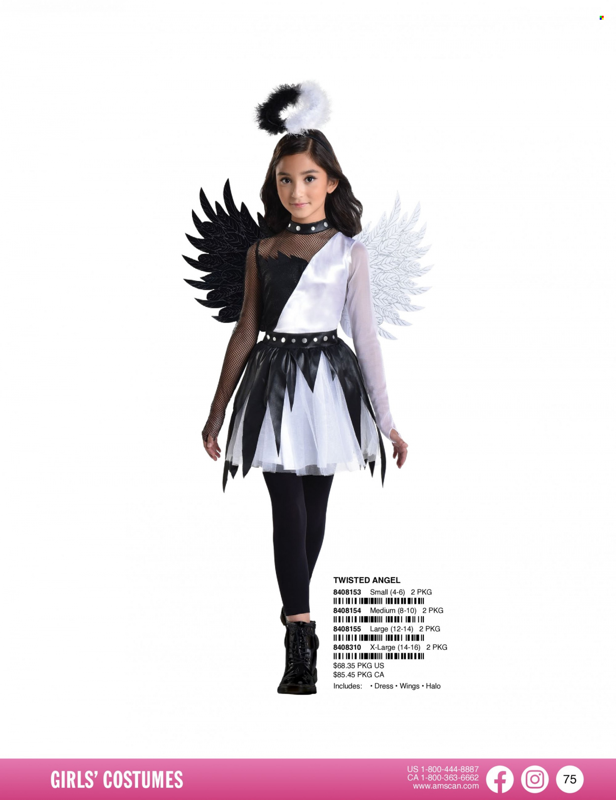 thumbnail - Amscan Flyer - Sales products - costume. Page 78.