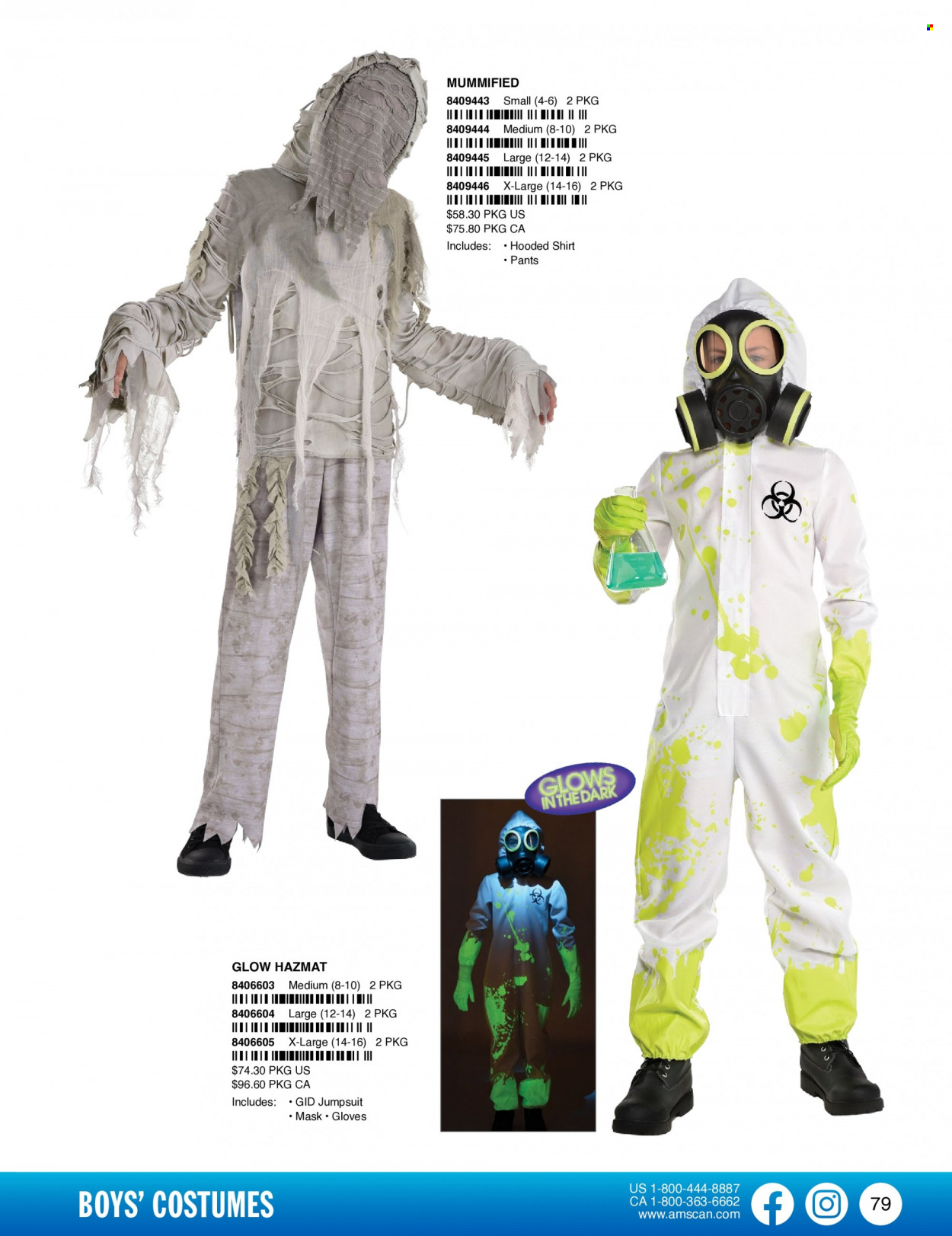 thumbnail - Amscan Flyer - Sales products - costume. Page 82.