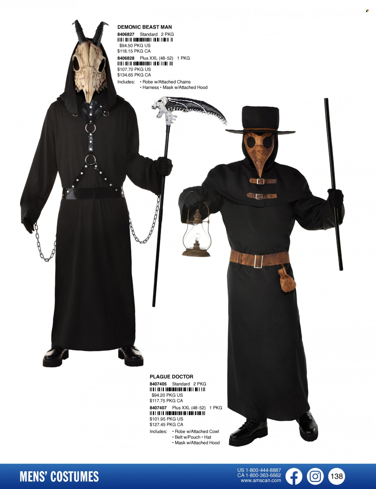 thumbnail - Amscan Flyer - Sales products - costume. Page 141.