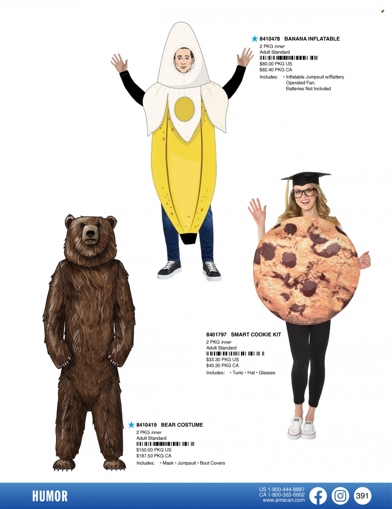 thumbnail - Amscan Flyer - Sales products - costume. Page 394.
