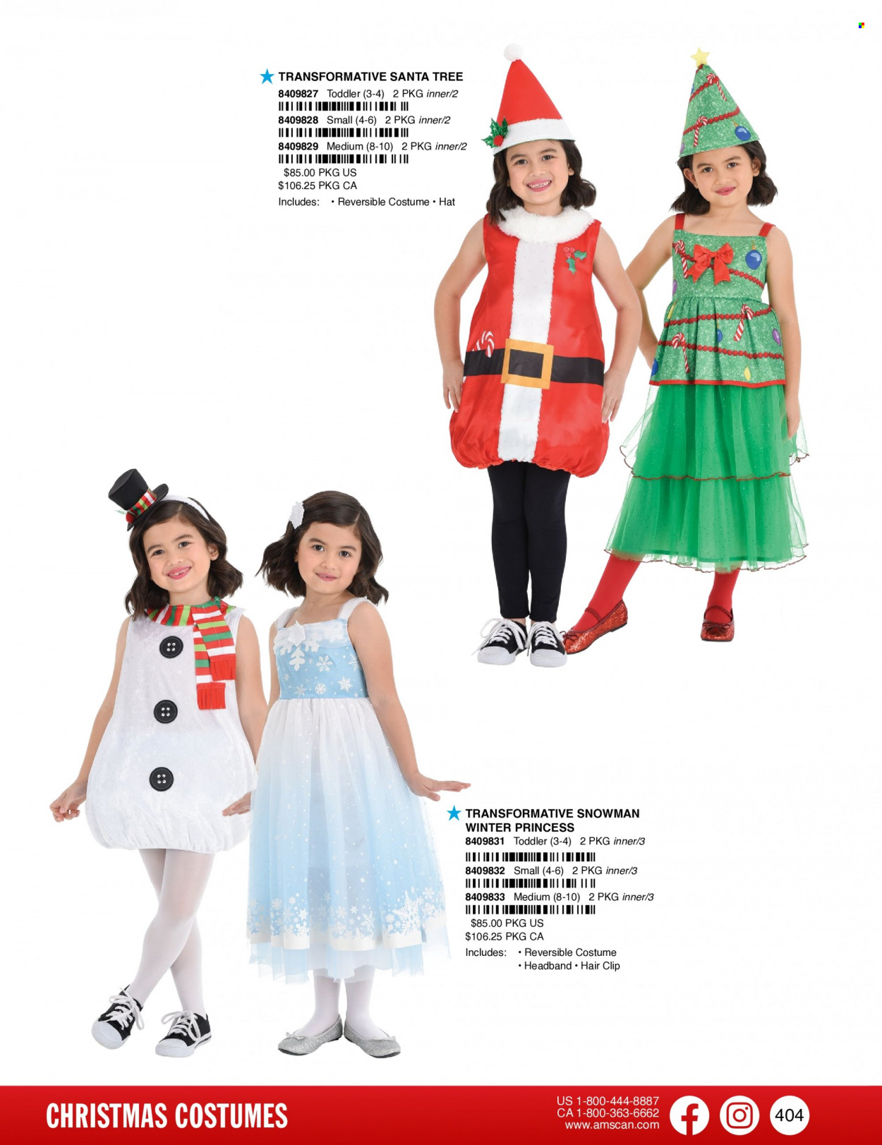thumbnail - Amscan Flyer - Sales products - princess, costume. Page 407.