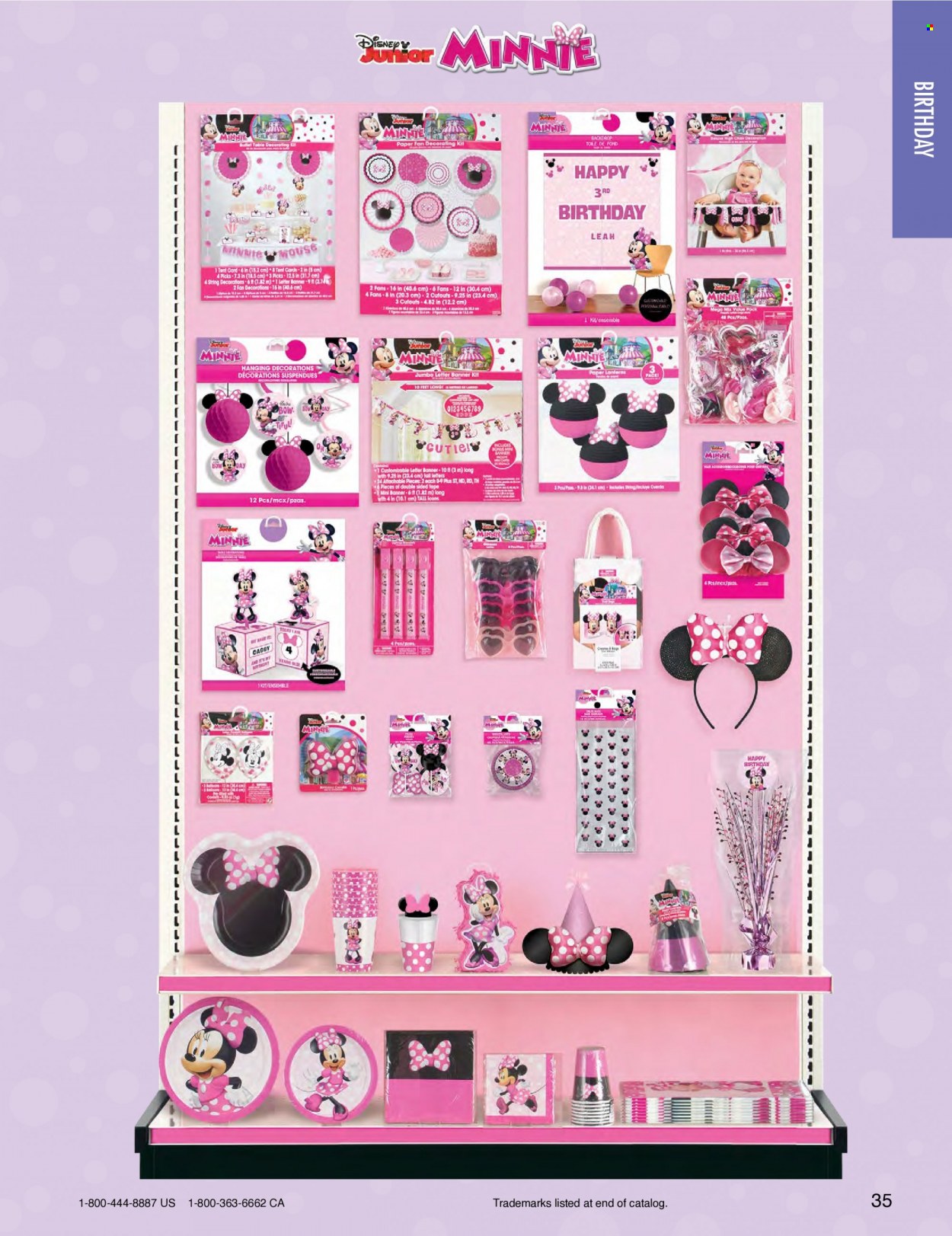 thumbnail - Amscan Flyer - Sales products - paper, Minnie Mouse, mouse. Page 38.