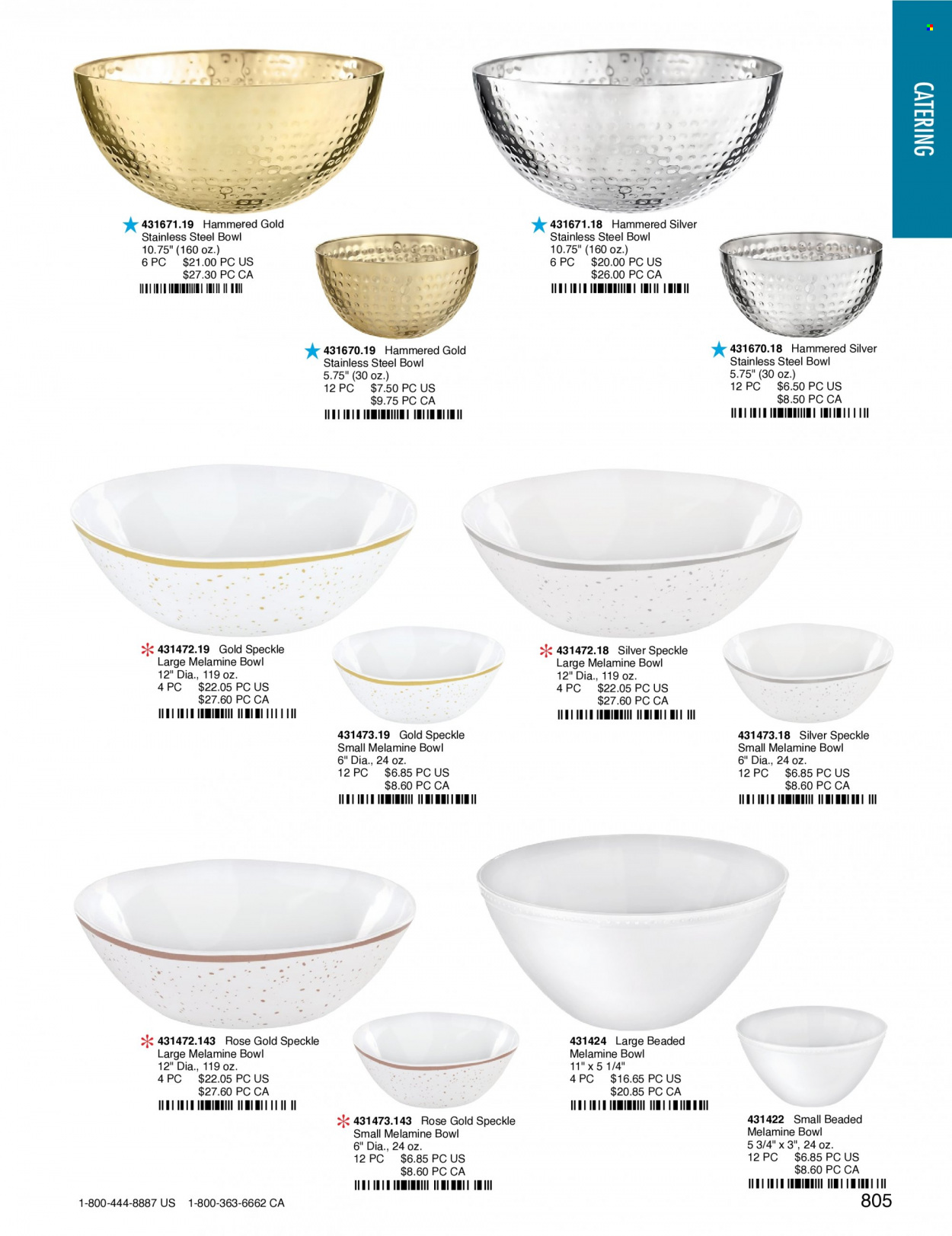 thumbnail - Amscan Flyer - Sales products - bowl. Page 808.