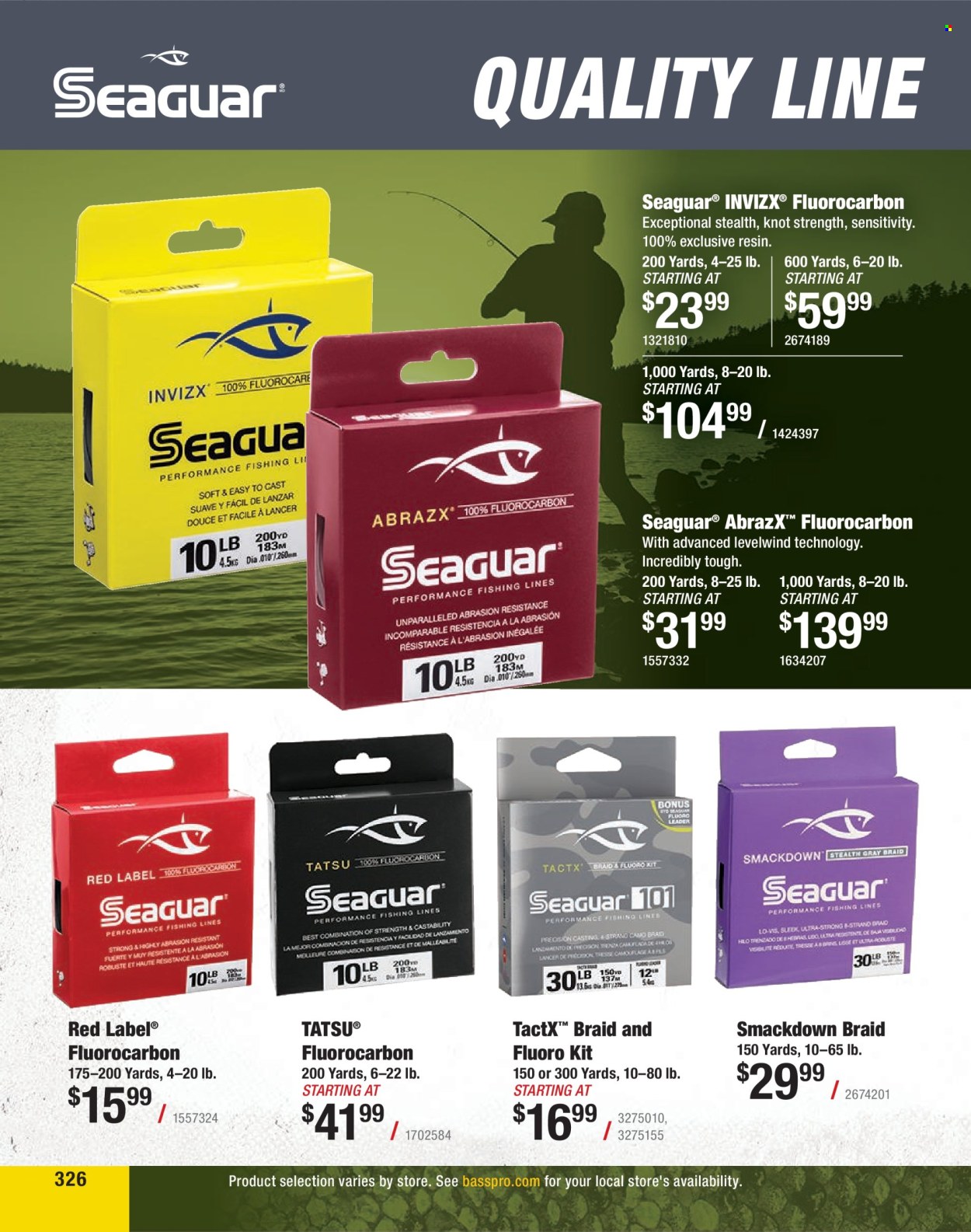 thumbnail - Cabela's Flyer - Sales products - leader. Page 326.