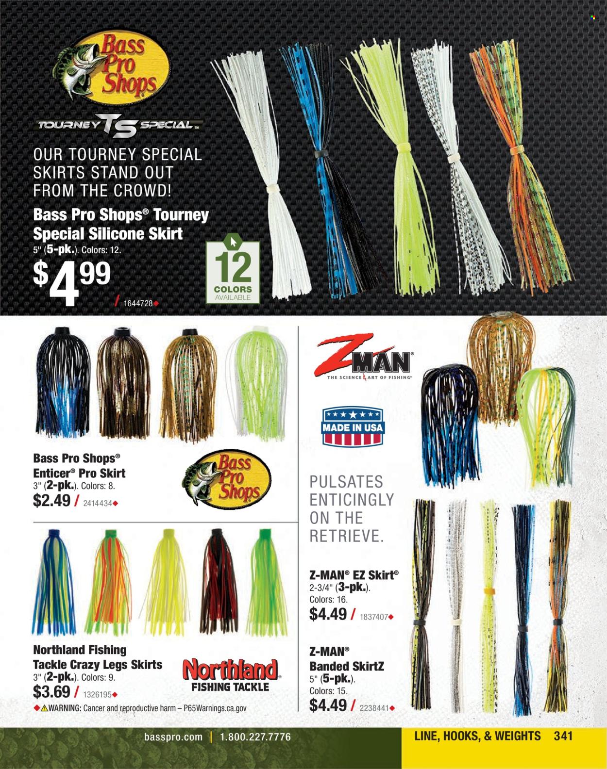 thumbnail - Cabela's Flyer - Sales products - Bass Pro. Page 341.