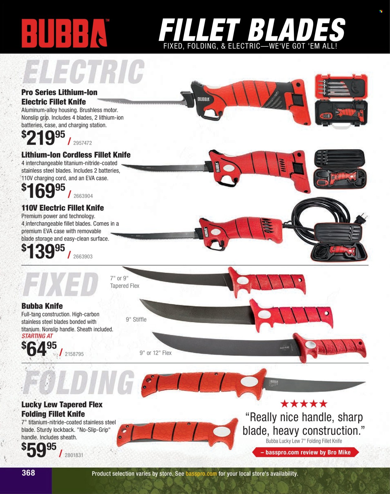 thumbnail - Cabela's Flyer - Sales products - battery. Page 368.