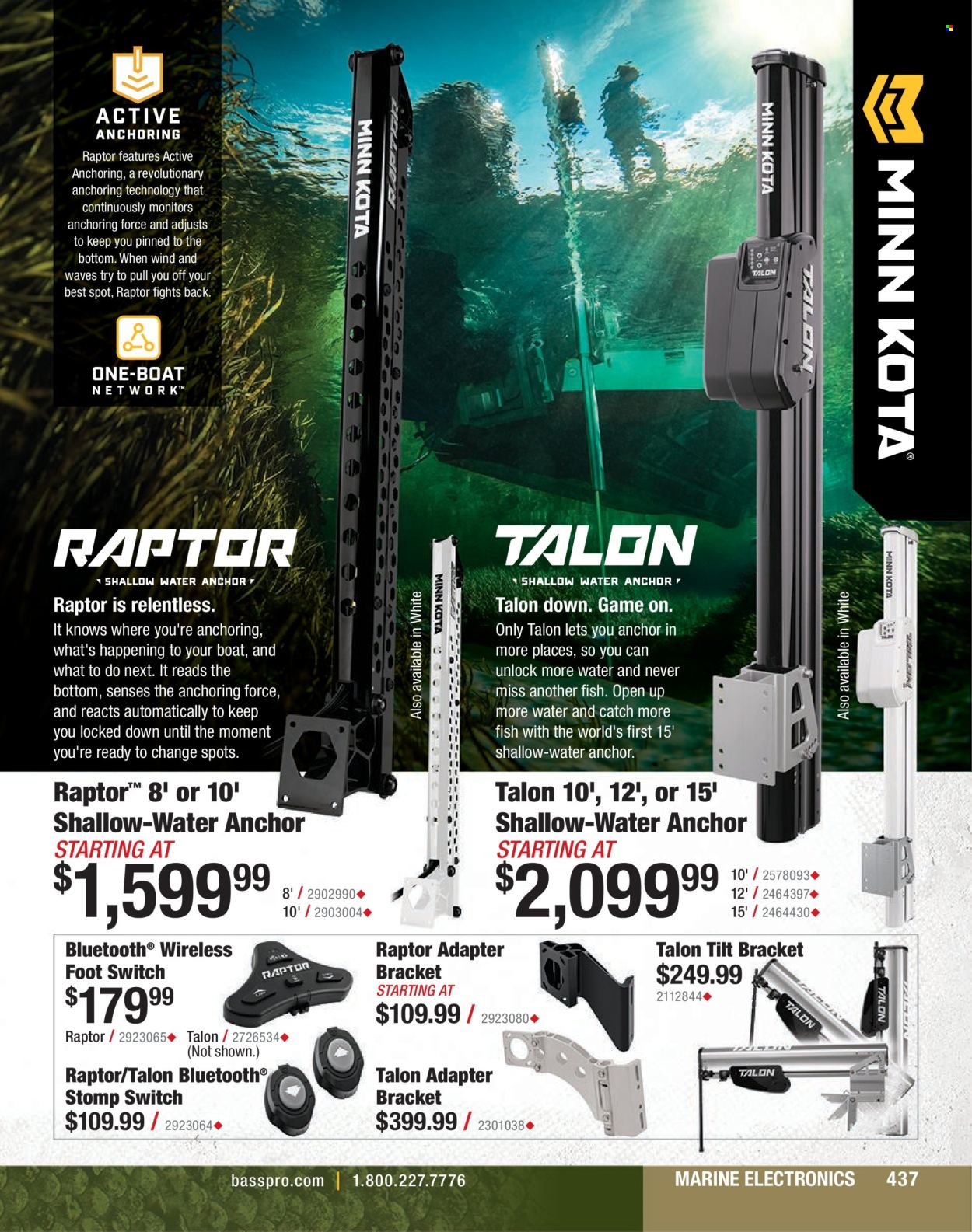 thumbnail - Cabela's Flyer - Sales products - fish. Page 437.