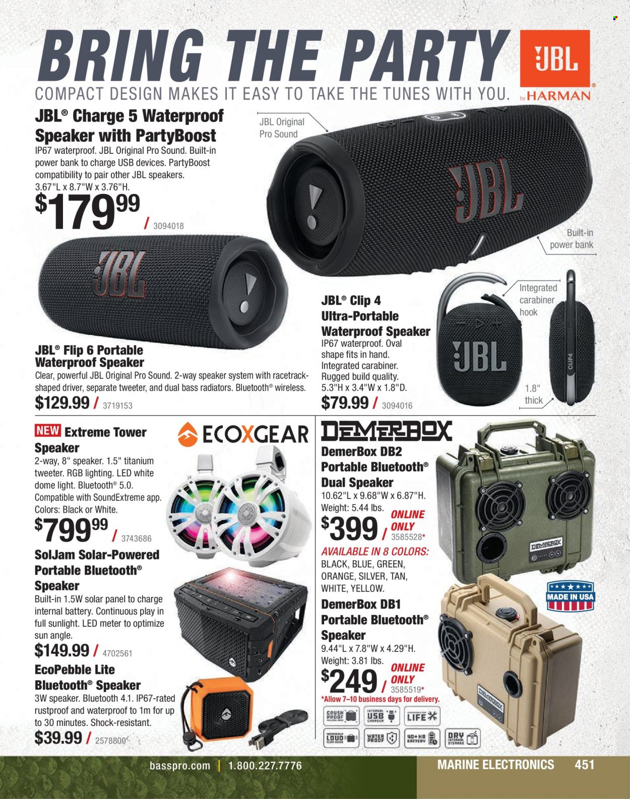 thumbnail - Cabela's Flyer - Sales products - lighting. Page 451.