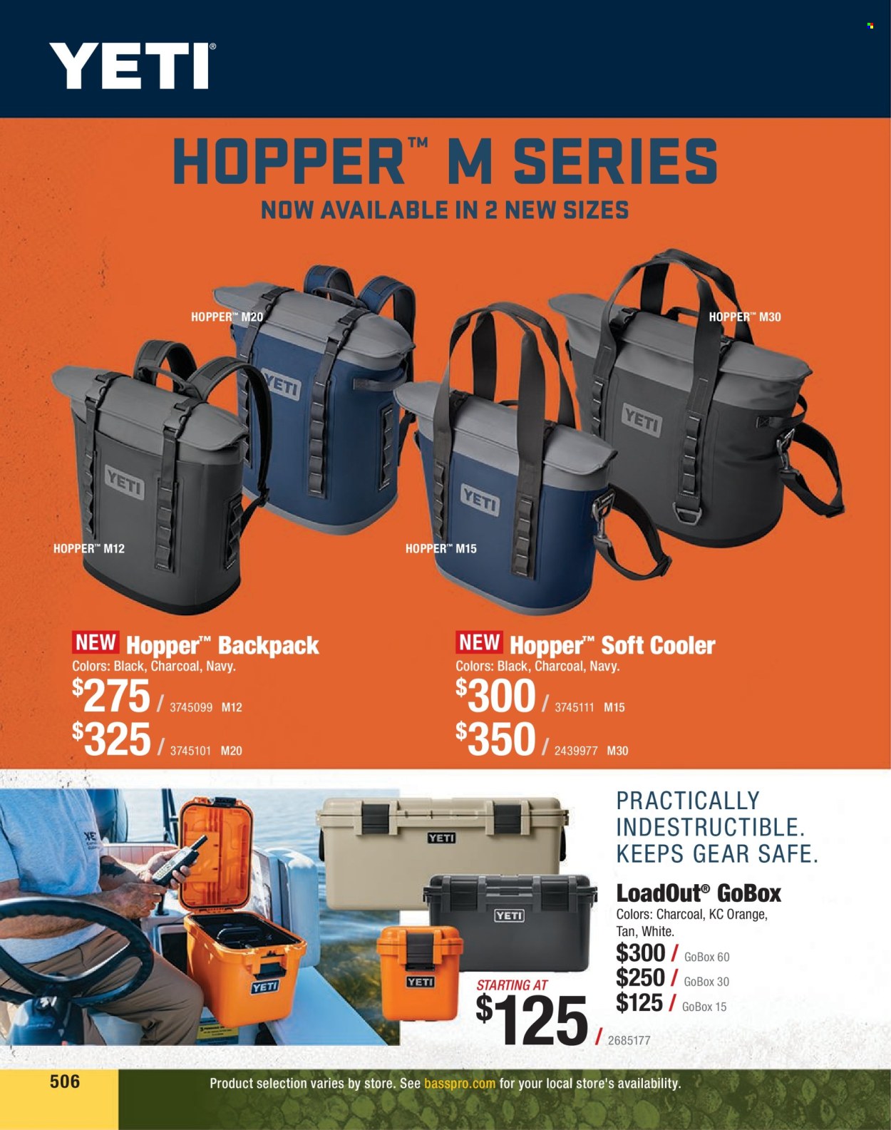thumbnail - Cabela's Flyer - Sales products - backpack. Page 506.