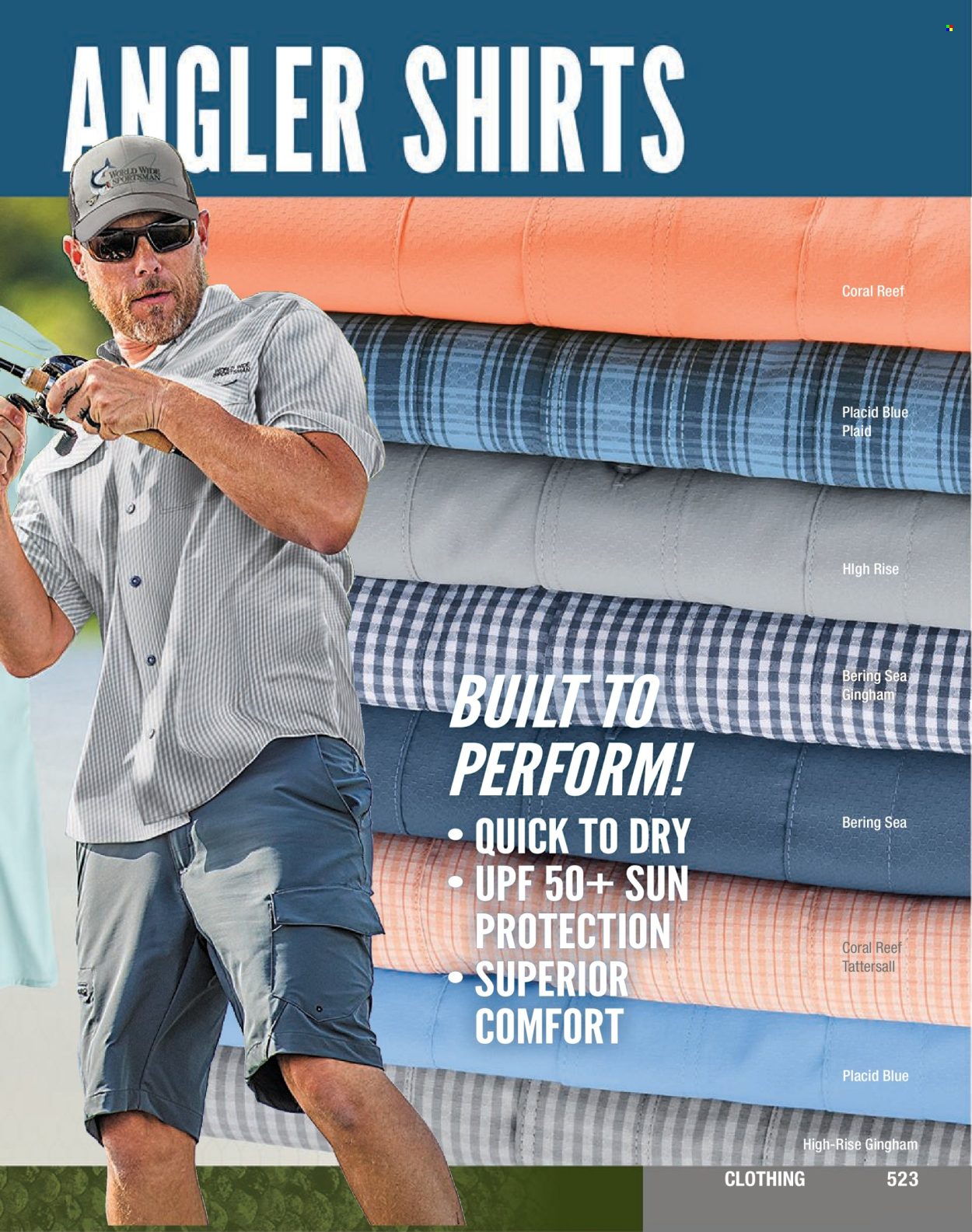 thumbnail - Cabela's Flyer - Sales products - shirt. Page 523.