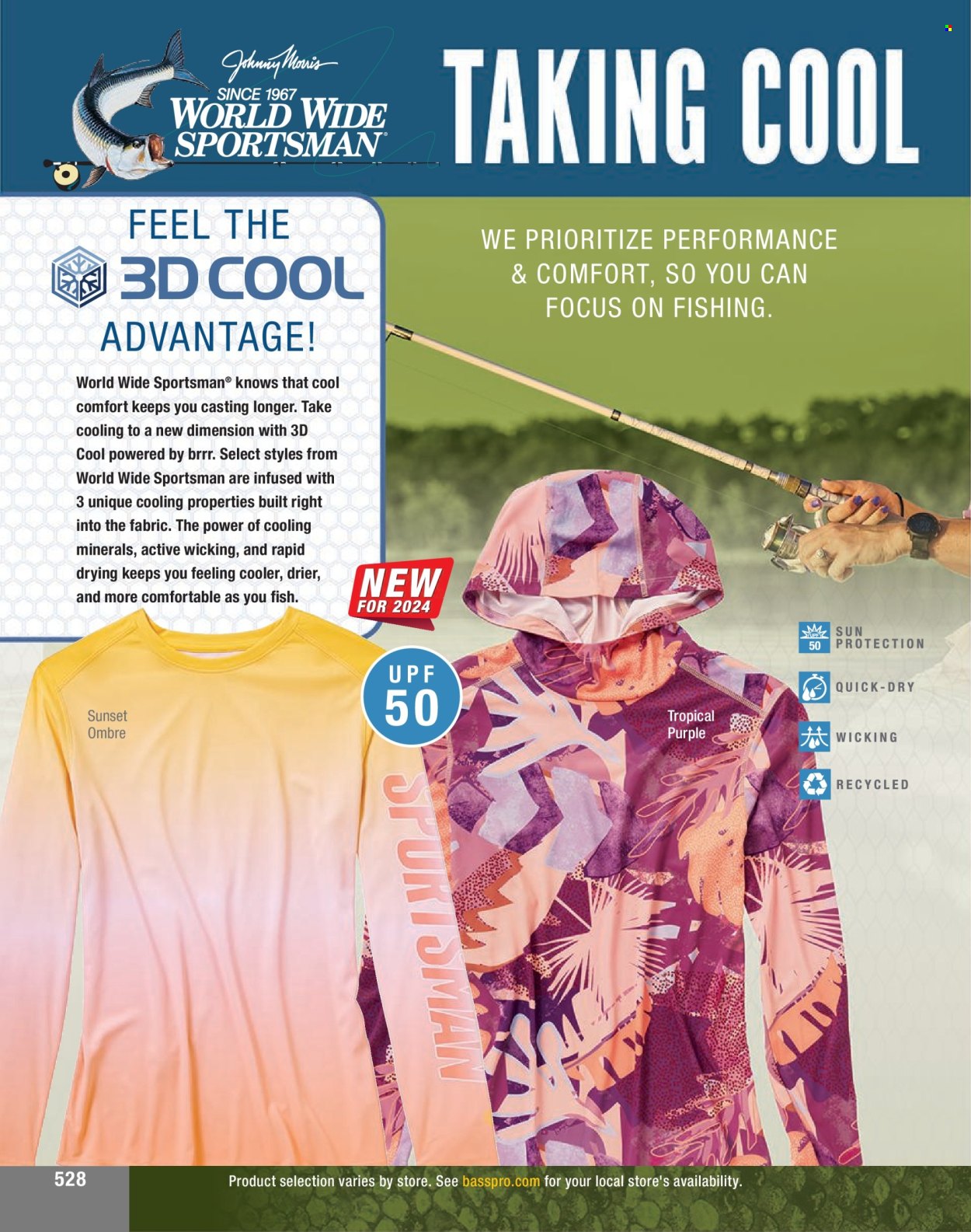 thumbnail - Cabela's Flyer - Sales products - fish. Page 528.