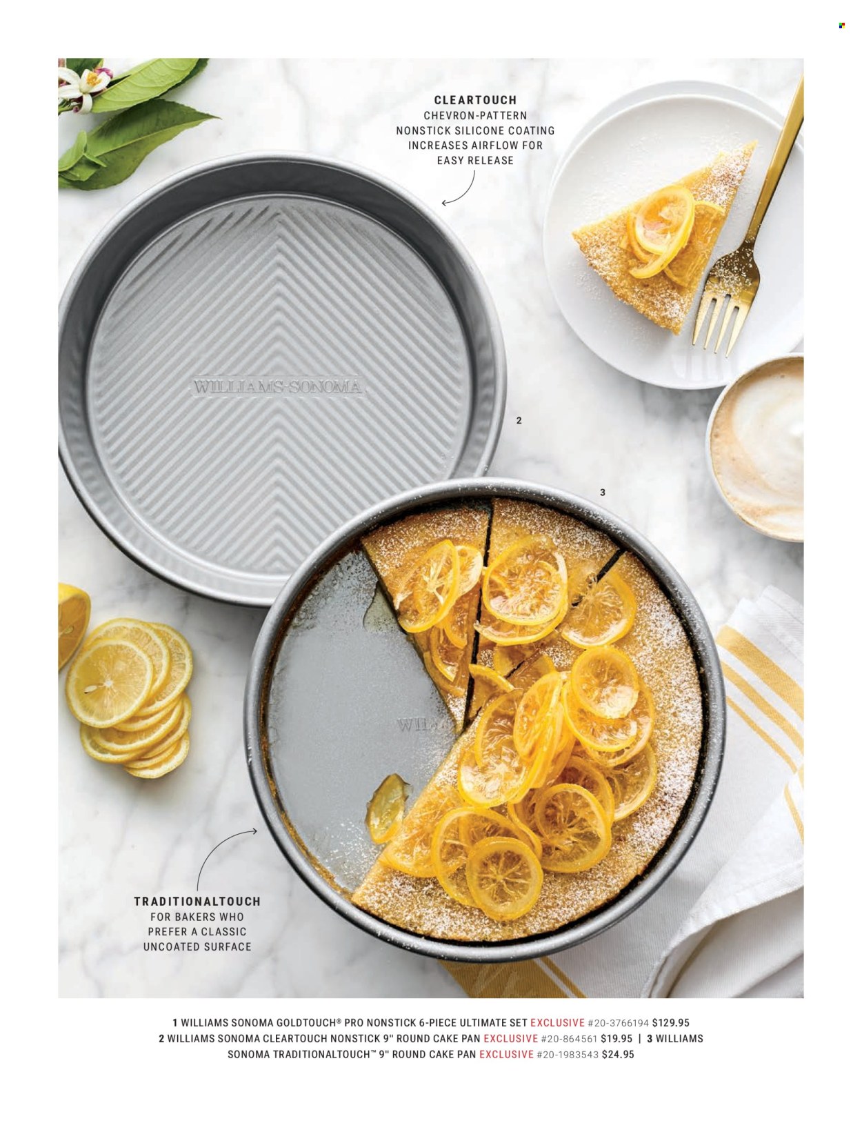 thumbnail - Williams-Sonoma Flyer - 02/18/2024 - 05/23/2024 - Sales products - pan, cake pan. Page 21.