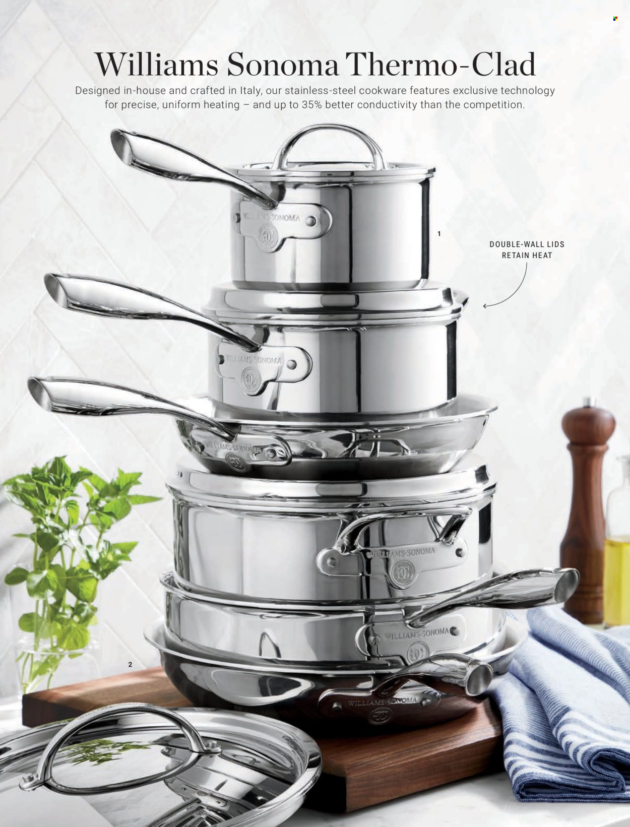 thumbnail - Williams-Sonoma Flyer - 02/18/2024 - 05/23/2024 - Sales products - cookware set. Page 42.