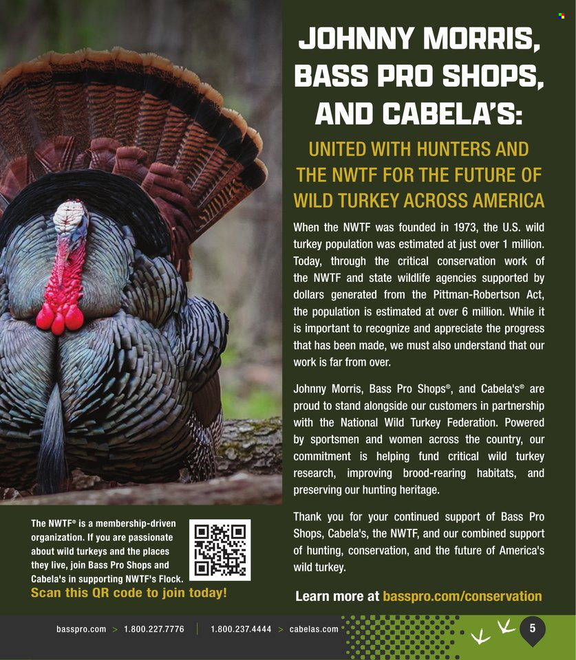 Cabela's ad. Page 1