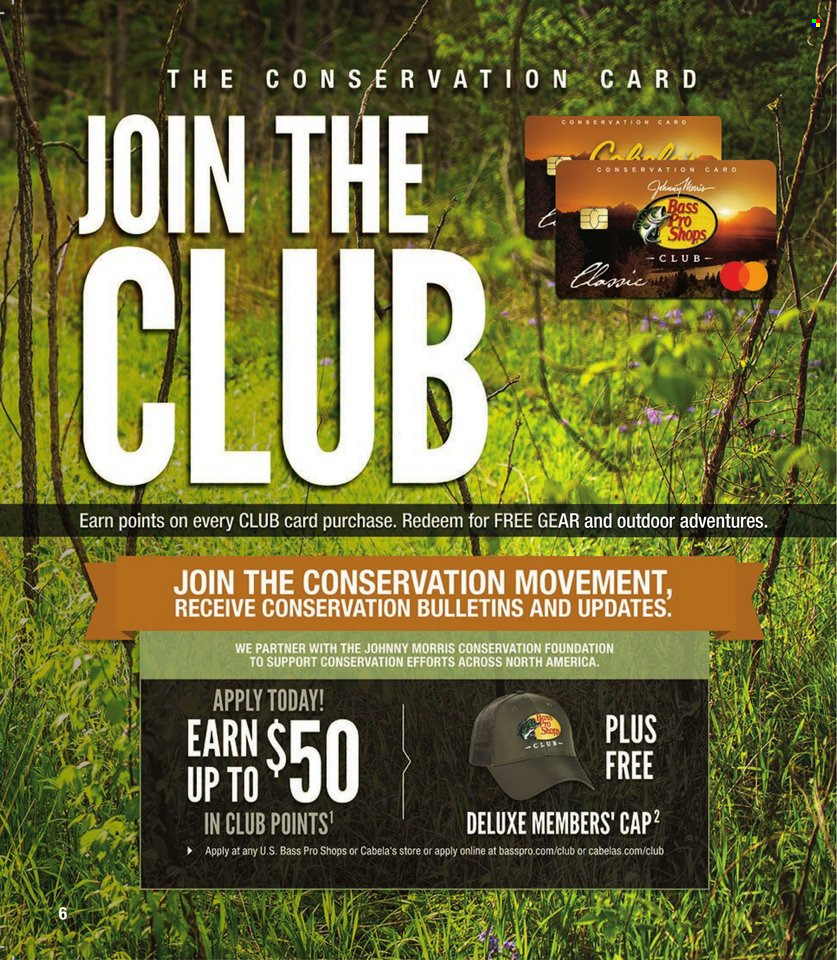thumbnail - Cabela's Flyer - Sales products - Bass Pro. Page 6.
