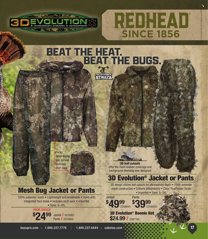 Cabela's ad. Page 1