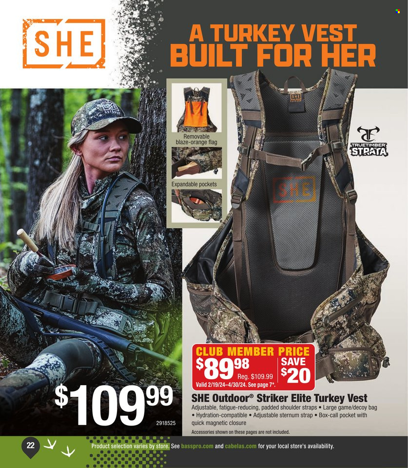 Cabela's ad. Page 1