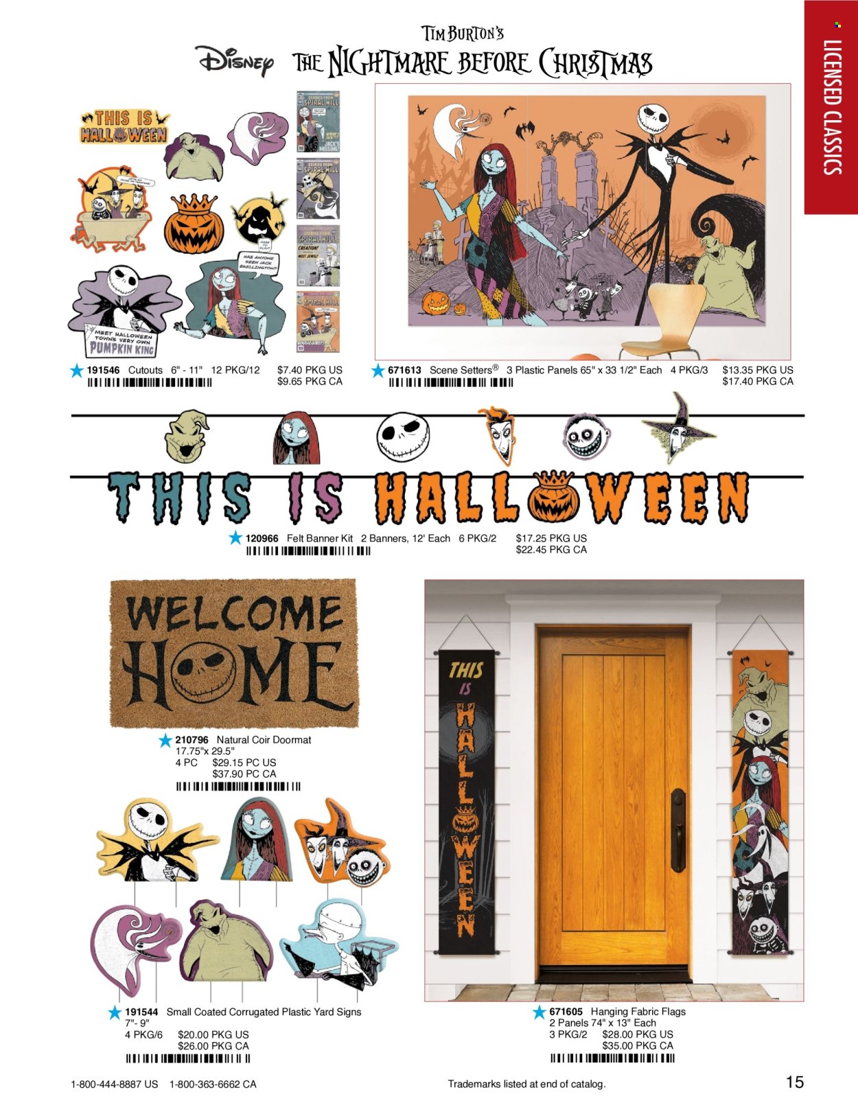 thumbnail - Amscan Flyer - Sales products - Disney, Halloween. Page 18.