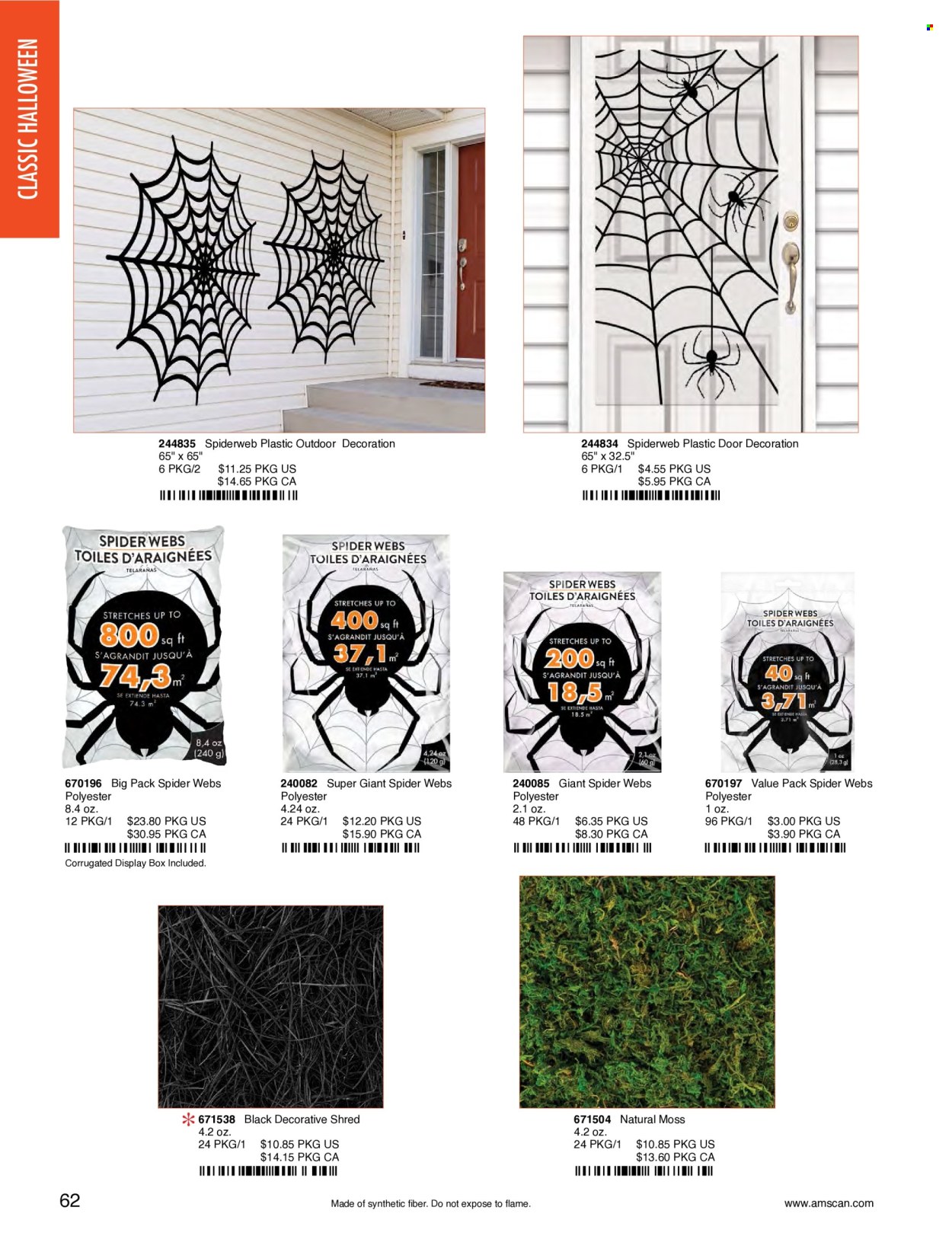 thumbnail - Amscan Flyer - Sales products - Halloween. Page 65.