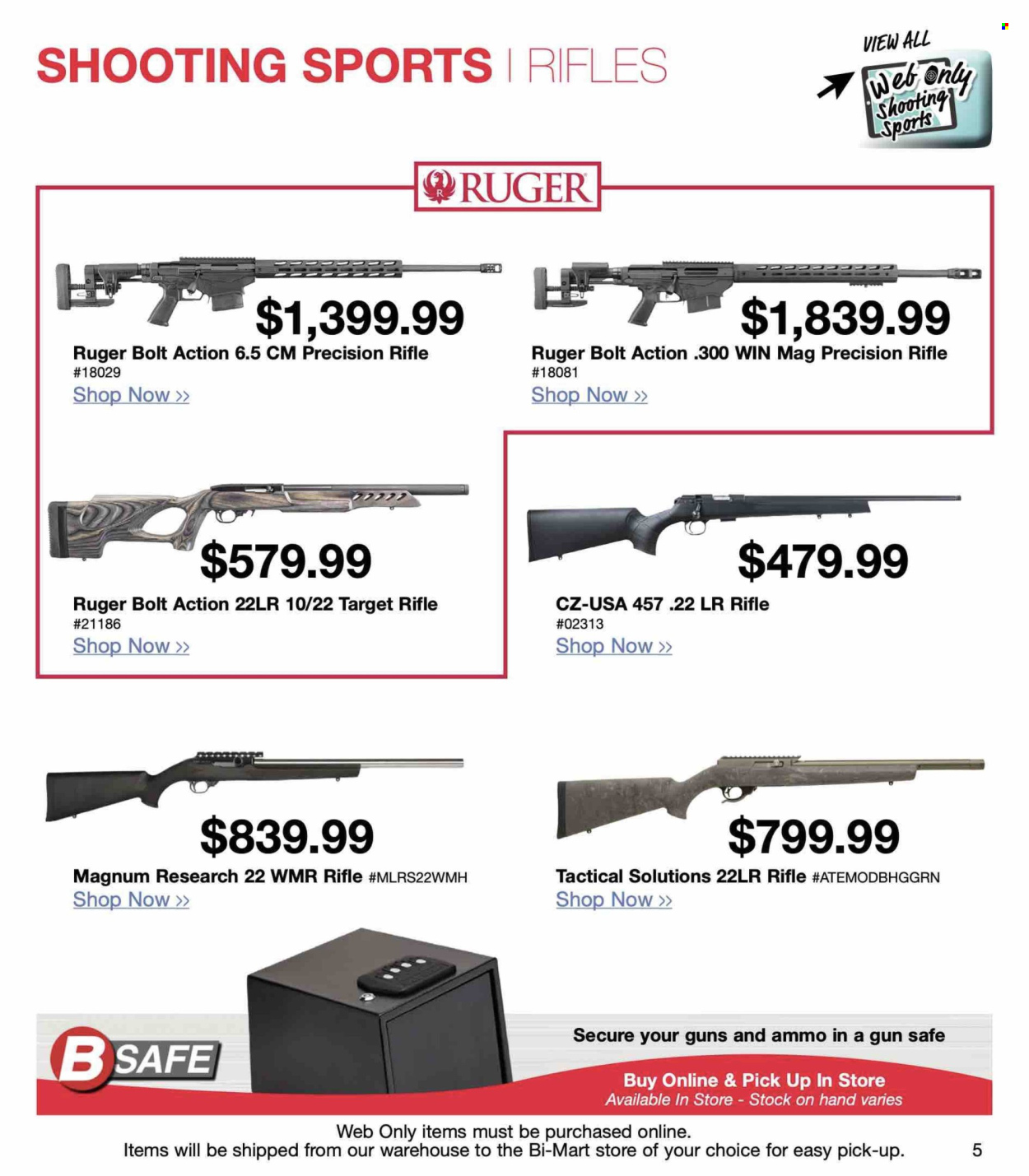 Bi-Mart ad. Page 1