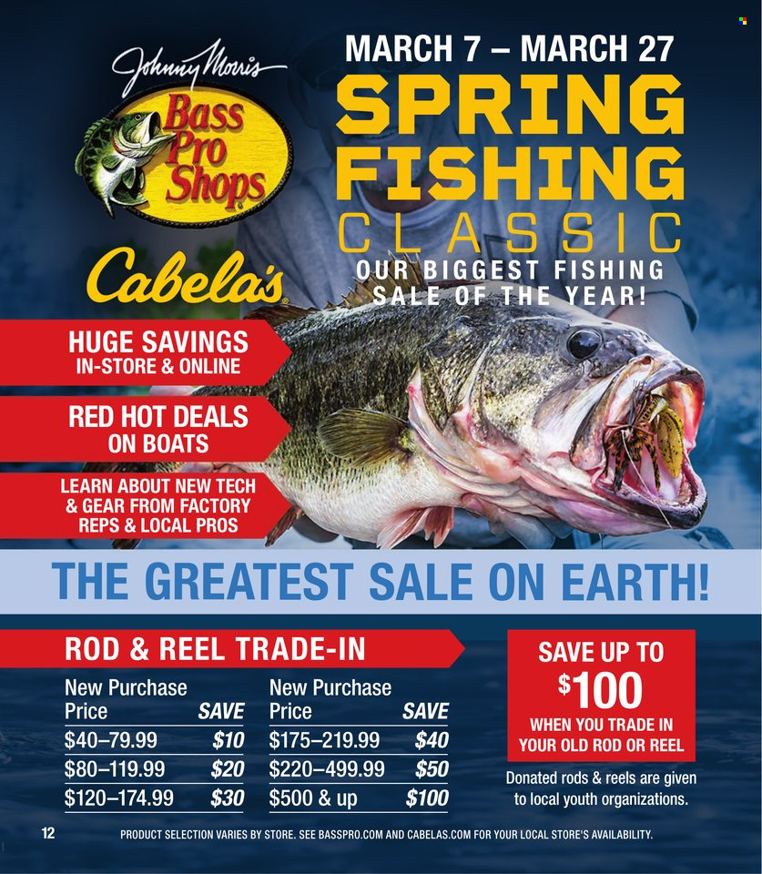 Bass Pro Shops ad. Page 1