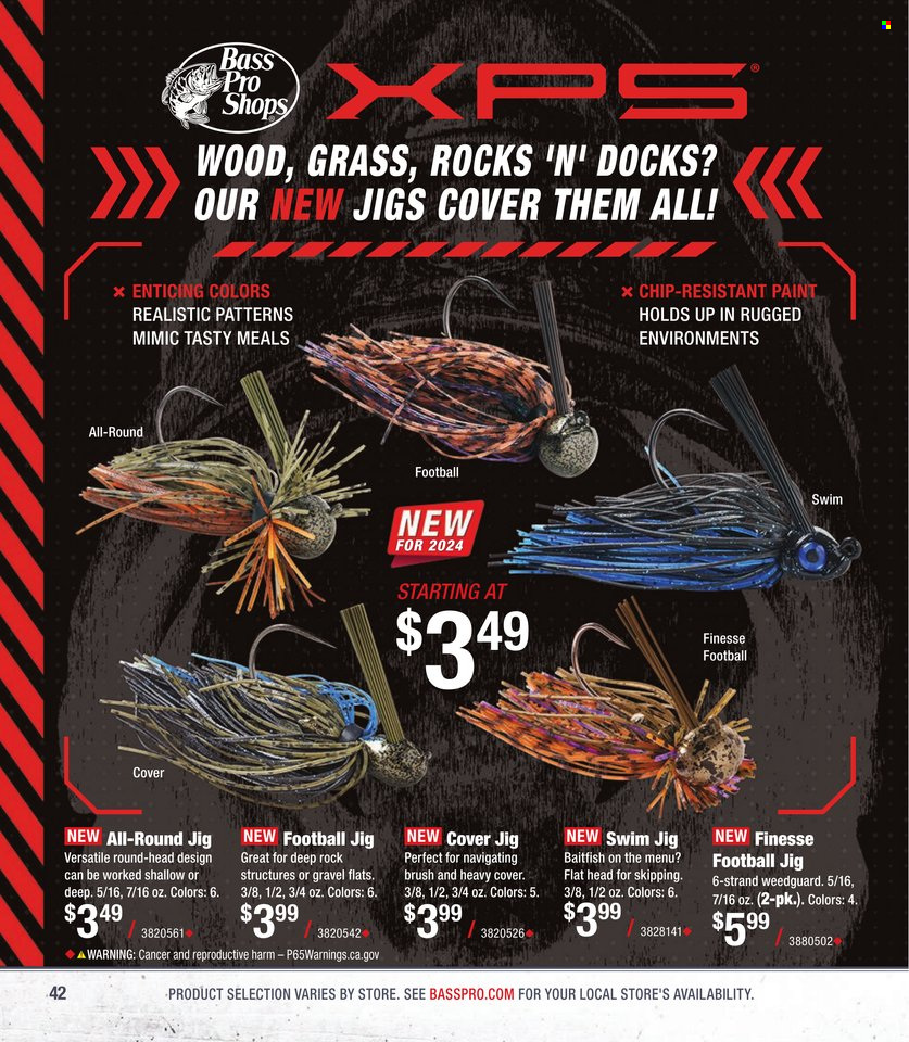 Bass Pro Shops ad. Page 42