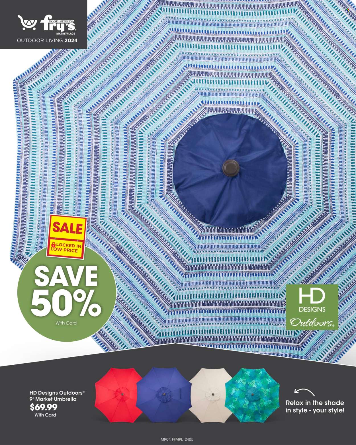 thumbnail - Fry’s Flyer - 03/06/2024 - 06/18/2024 - Sales products - umbrella, parasol. Page 4.