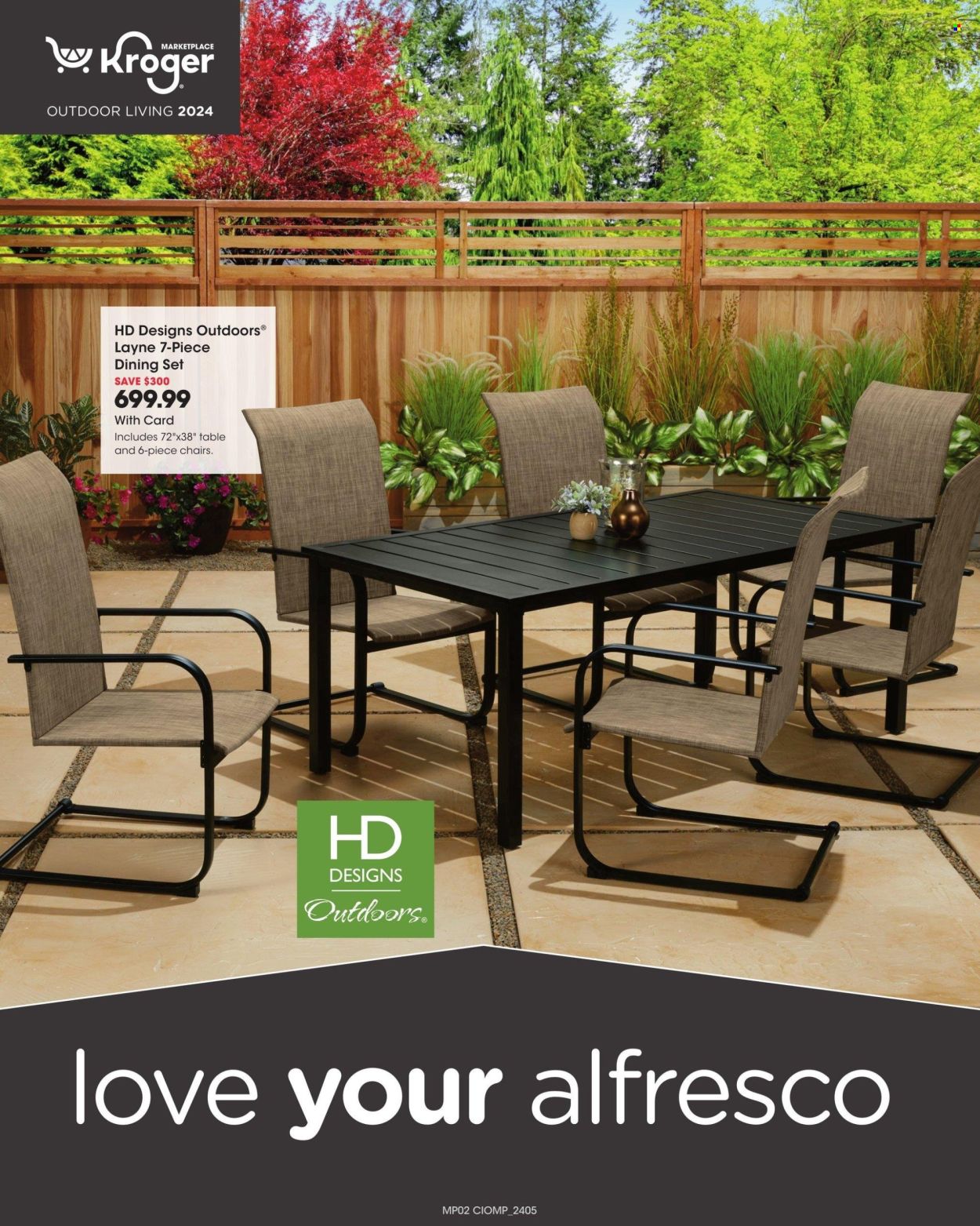 thumbnail - Kroger Flyer - 03/06/2024 - 06/18/2024 - Sales products - dining set. Page 2.