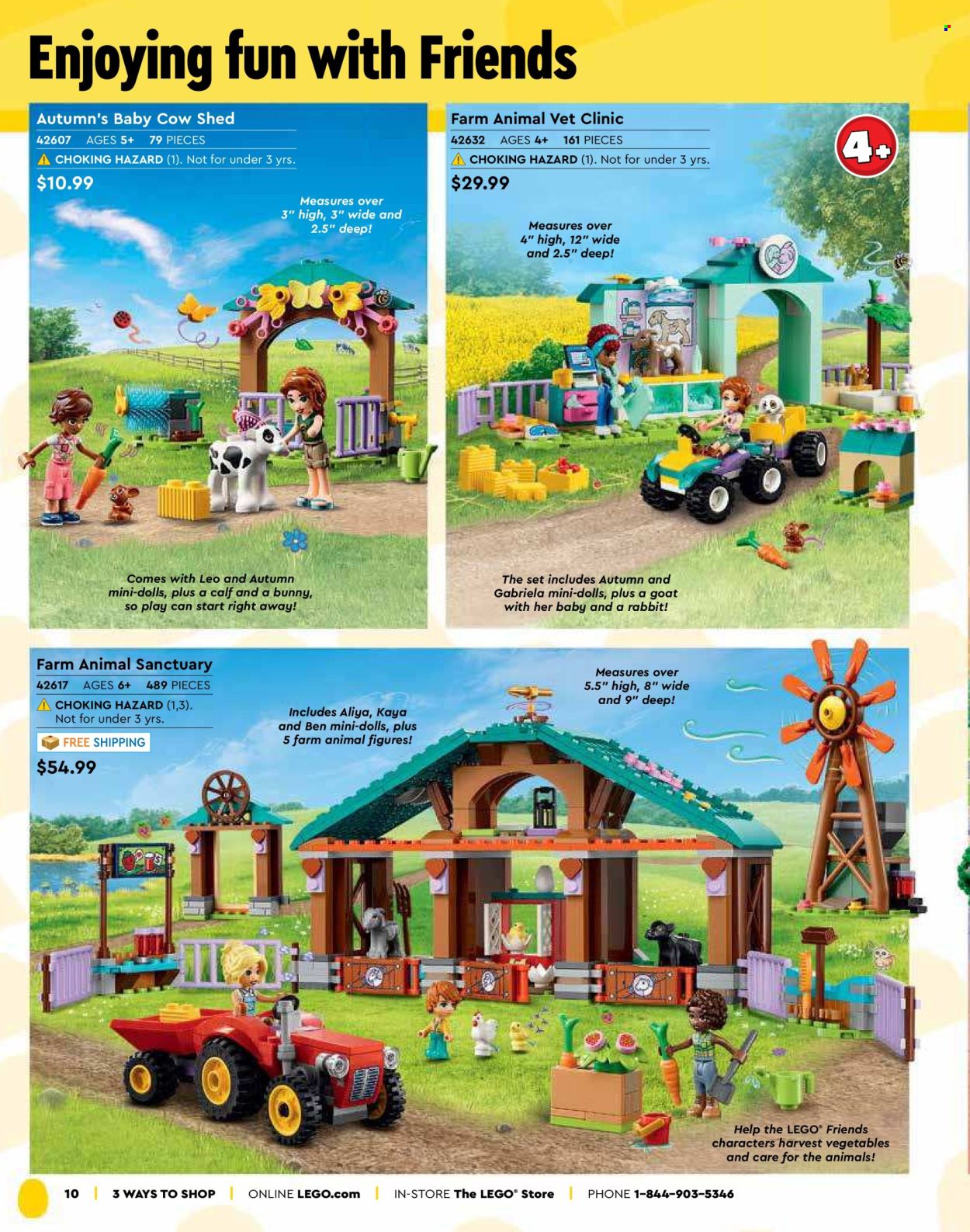 thumbnail - LEGO Flyer - Sales products - building blocks, doll, LEGO, rabbit, toys. Page 12.