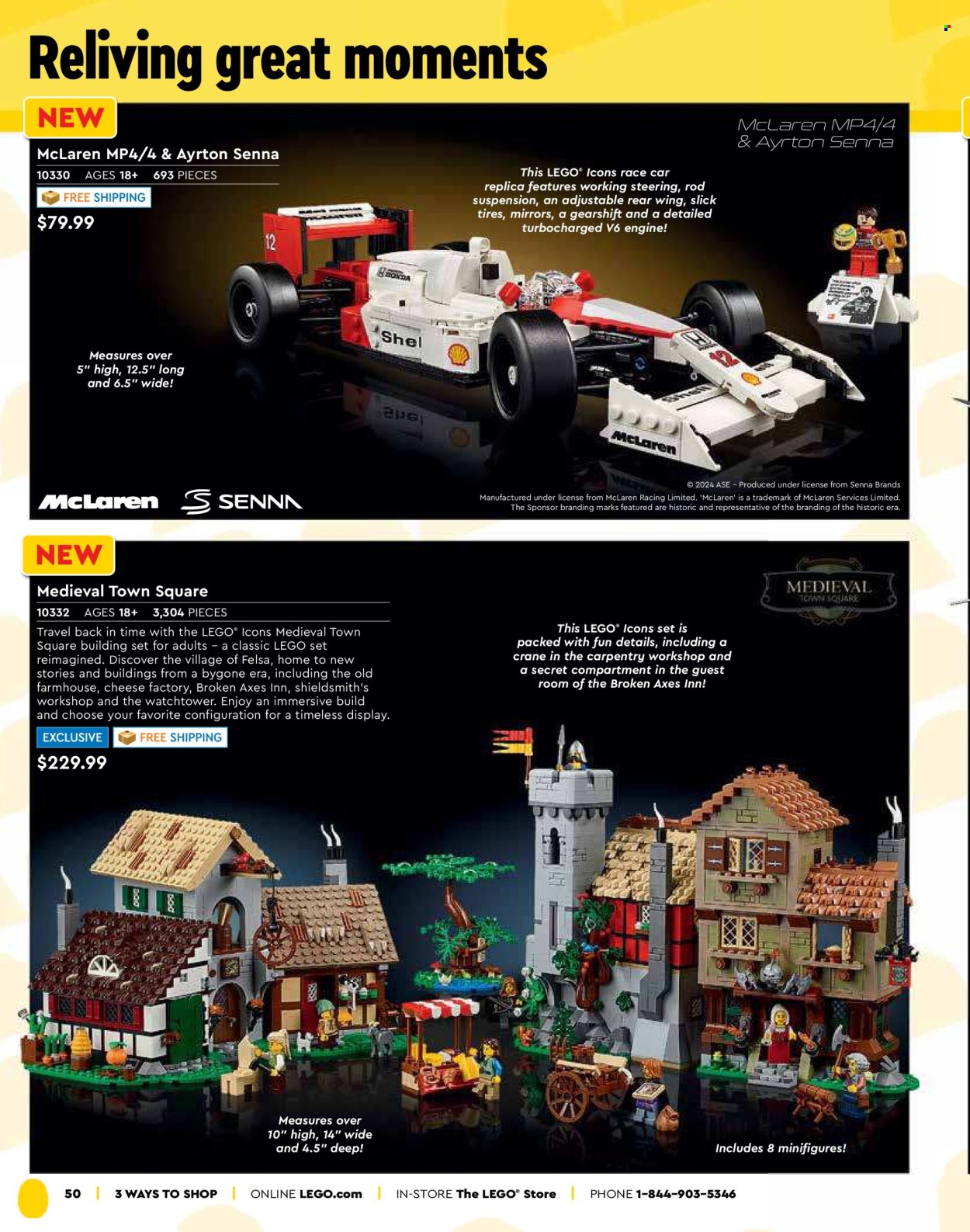 thumbnail - LEGO Flyer - Sales products - building blocks, building set, LEGO. Page 52.
