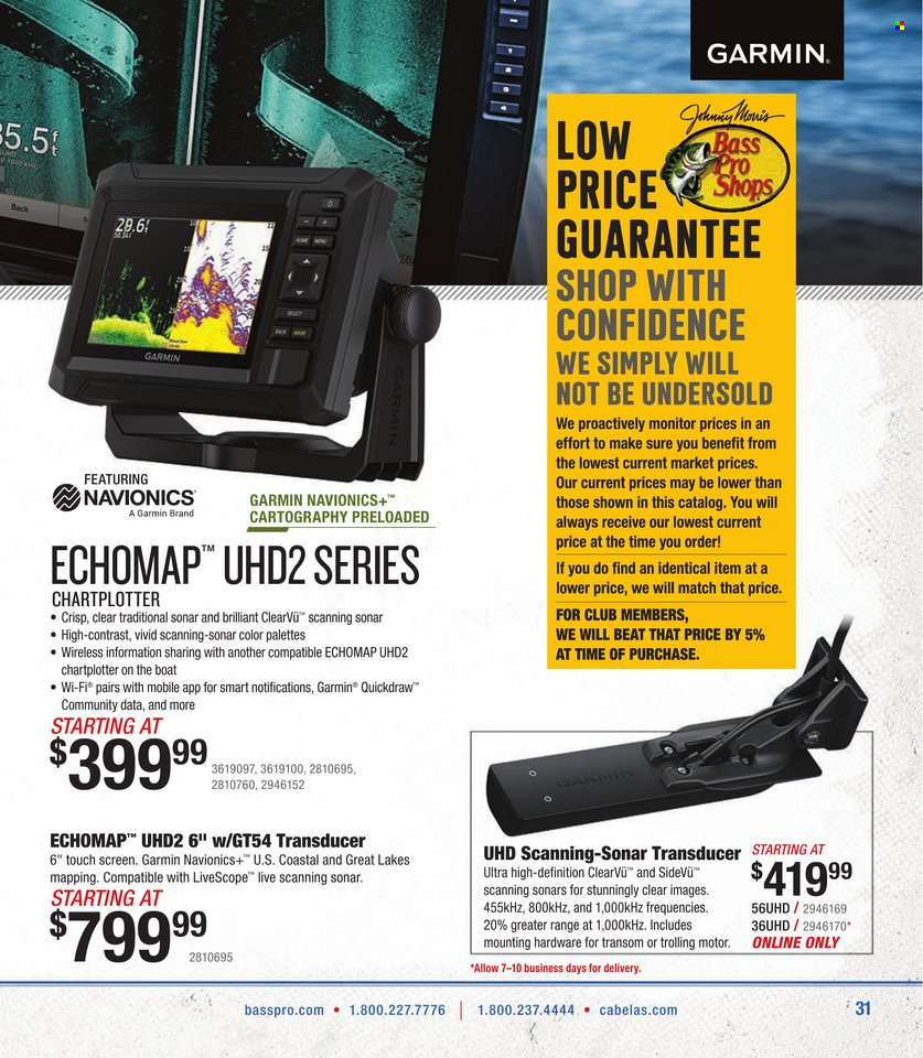 Bass Pro Shops ad. Page 1