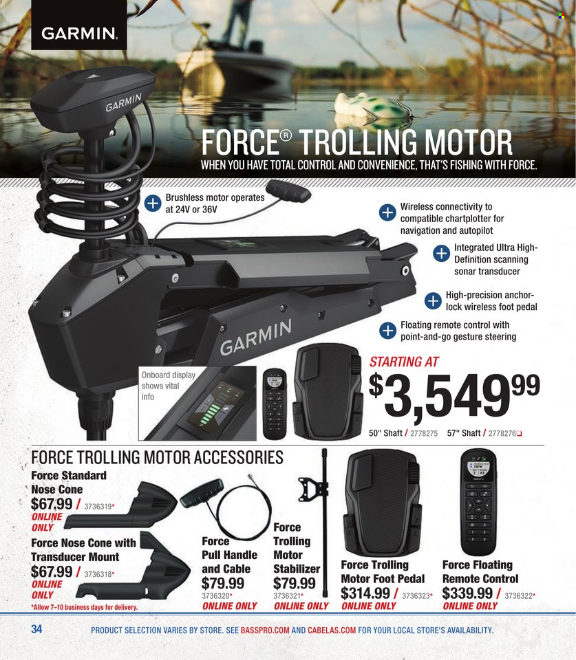 Bass Pro Shops ad. Page 1